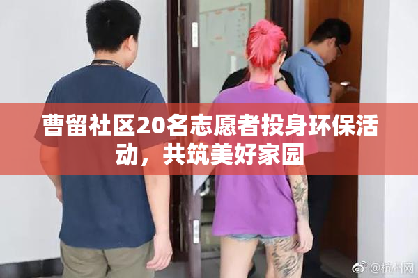 曹留社区20名志愿者投身环保活动，共筑美好家园