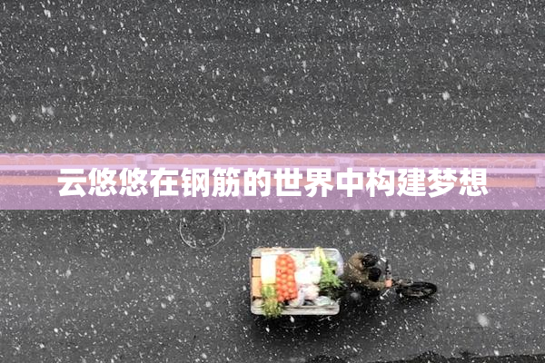 云悠悠在钢筋的世界中构建梦想