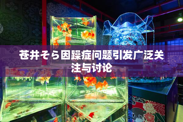 苍井そら因躁症问题引发广泛关注与讨论