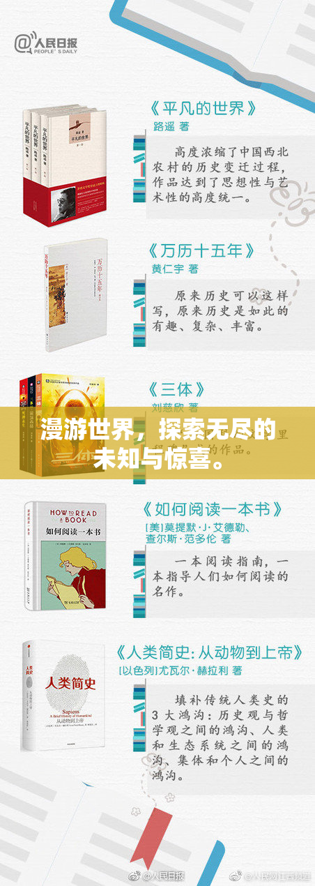 漫游世界，探索无尽的未知与惊喜。