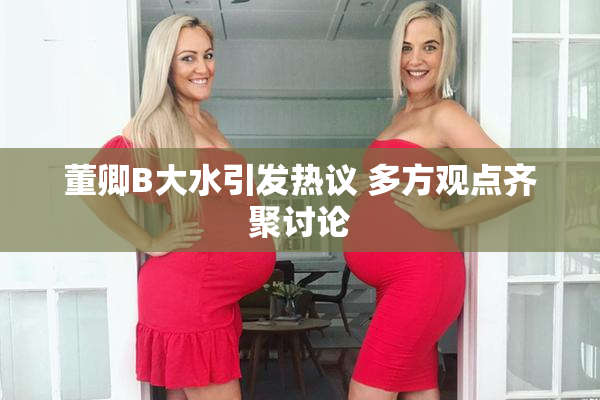 董卿B大水引发热议 多方观点齐聚讨论