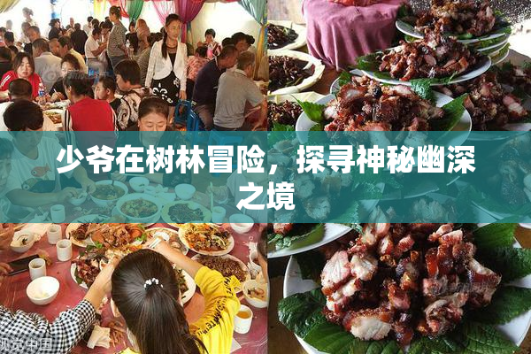 少爷在树林冒险，探寻神秘幽深之境