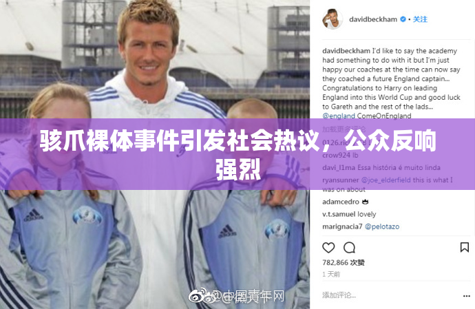 骇爪裸体事件引发社会热议，公众反响强烈