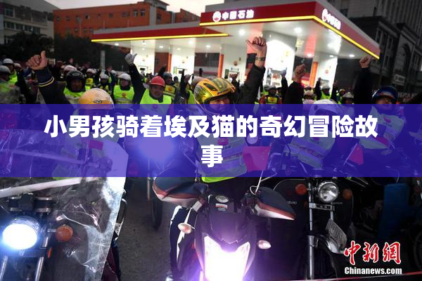 小男孩骑着埃及猫的奇幻冒险故事